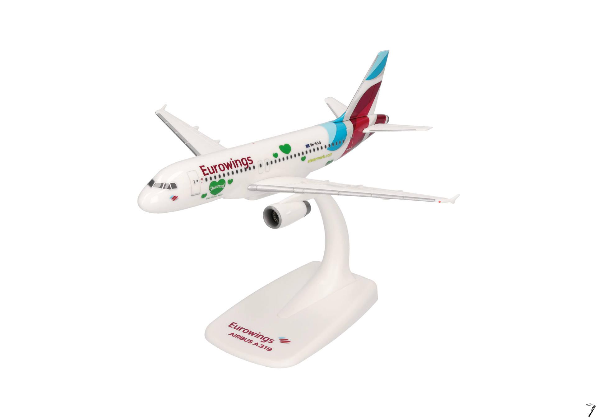 Airbus . Eurowings Steiermark - Mod�le � emboiter 1/200