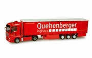 Man . rideaux tracteur plan de Quehenberger 1/87