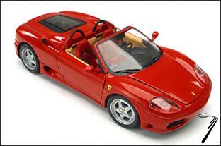 Ferrari 360 Modena spider rouge Modena spider rouge 1/18
