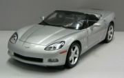 Chevrolet Corvette C6 convertible silver C6 convertible silver 1/12