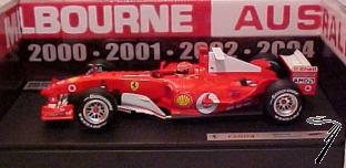 Ferrari F2004 1st Australian GP (4 times winner)  1/18