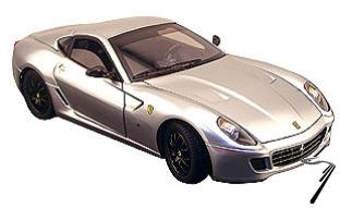 Ferrari 599 GTB Aluminium GTB aluminium 1/18