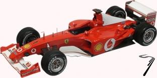 Ferrari F2002 French GP, 11 wins, 7 pole, 144 points  1/18