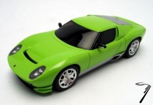 Lamborghini Miura vert concept car vert 1/43