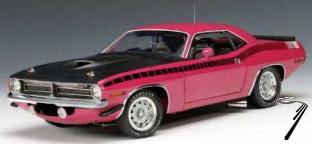 Plymouth Cuda : purple Purple 1/18