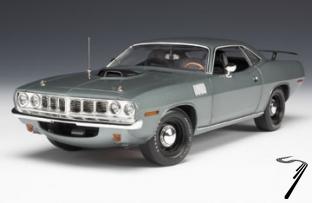 Plymouth . HEMI gray 1/18