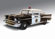 Chevy . Police black/white 1/18