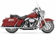 Harley Davidson FLHR Road King Pompier  1/12