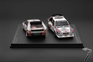 Lancia Delta S4 #4 & 7 Tour de Corse & Monte Carlo set of 2 cars  1/43