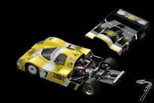 Porsche 956 1st 24H Le Mans  1/43