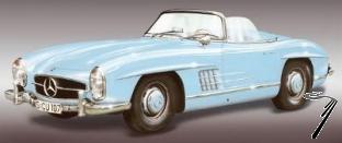 Mercedes . Benz SL 300 1/24