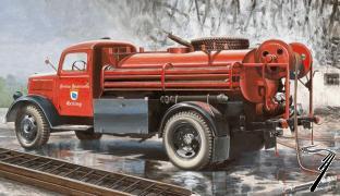 Opel . Firetruck 1/24