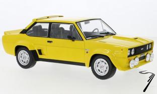 Fiat . Abarth Jaune 1/18