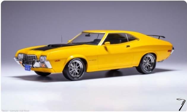Ford Gran Torino Sport Jaune Sport Jaune 1/18
