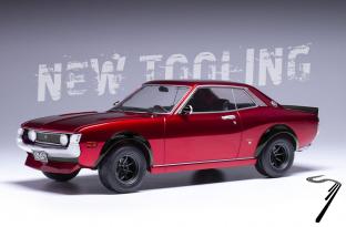 Toyota . 2000 GT rouge 1/18