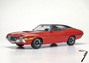 Ford Gran Torino Sport Rouge Sport Rouge  1/18
