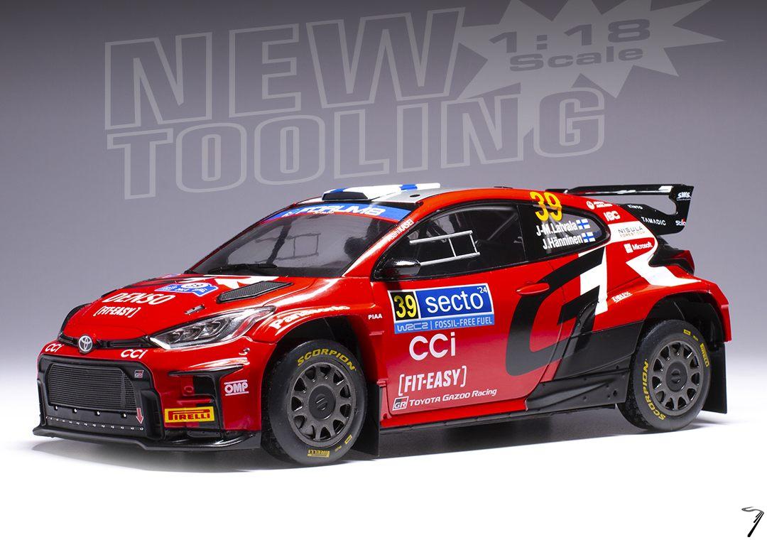 Toyota GR Yaris Tally 2 - 6eme Rallye de Finlande  1/18