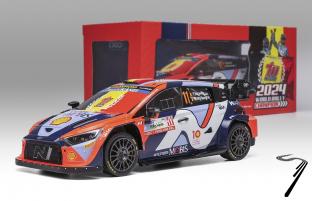 Hyundai i20 n Rally 1 - 6eme rallye du japon - Champion du Monde  1/18