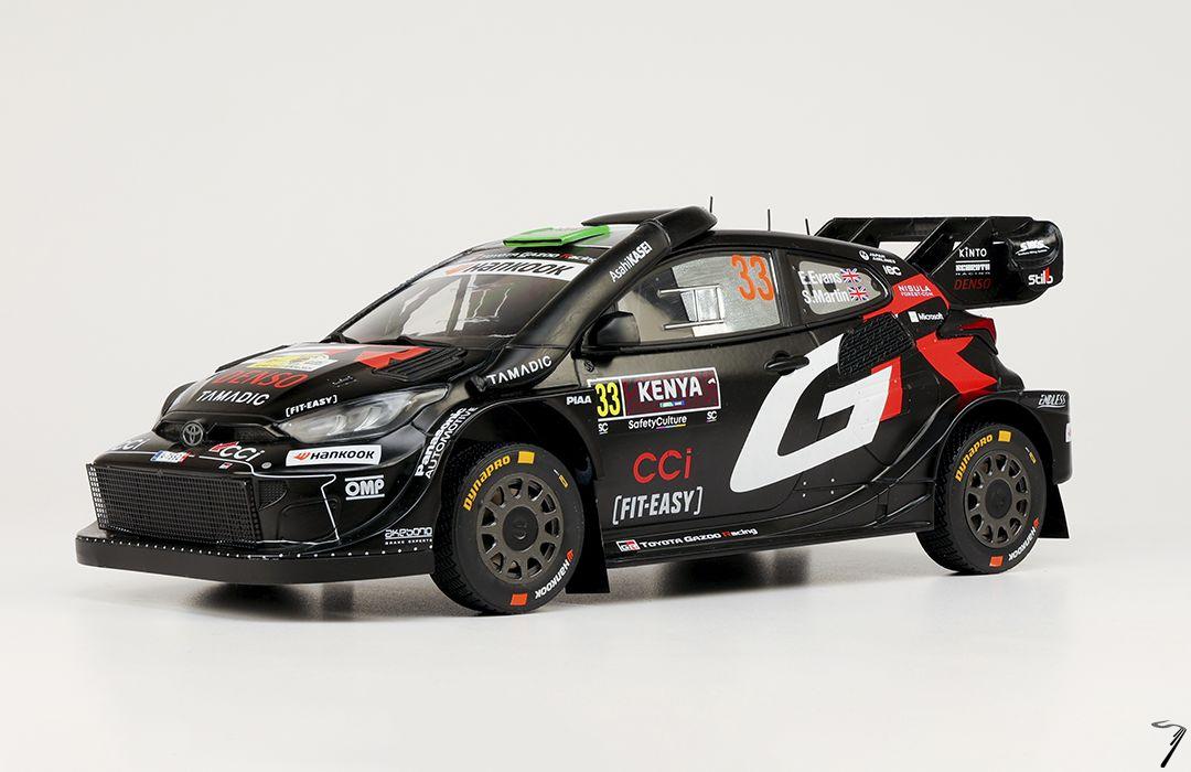 Toyota GR Yaris Rally 1 - 1er Safari Rallye  1/18