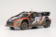 Hyundai i20 Rally 1 - 2eme Safari Rallye - version fin de course  1/18