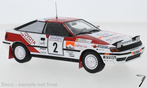 Toyota Celica GT-Quatro #2 - 1er Rallye Acropolis  1/24