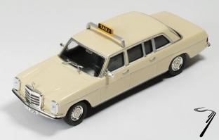 Mercedes . Taxi Franckfort 1/43
