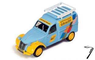 Citroen . Fourgonette Affichage Giraudy 1/43