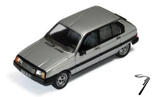 Citroen Visa club argent Club argent 1/43