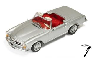 Mercedes . L (W113) silver 1/43