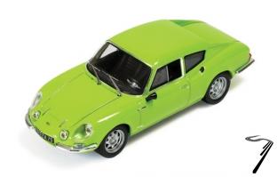 Simca . 1300 Coupe Mettalic Green 1/43
