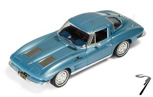 Chevrolet Corvette stingray blue Stingray blue 1/43