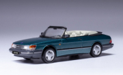 Saab . cabriolet vert 1/43