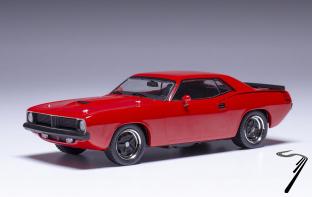 Plymouth Barracuda Rouge Rouge 1/43