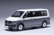 Volkswagen . Multivan Blanc - Gris 1/43