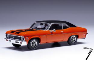 Chevrolet . SS Orange Noire 1/43