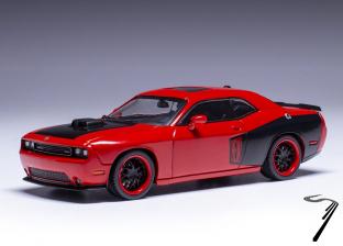 Dodge Challenger SRT8 Rouge SRT8 Rouge 1/43