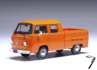 Volkswagen . Doka orange 1/43