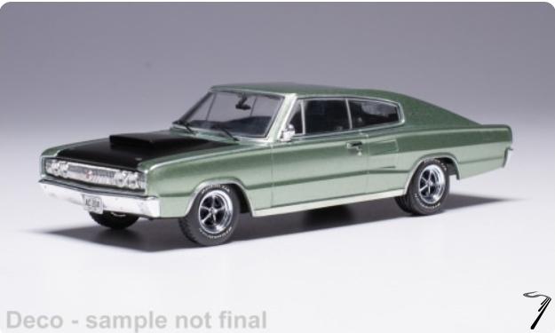 Dodge Charger vert vert 1/43