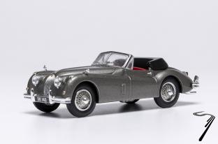Jaguar XK 140 Roadster Gris Roadster Gris 1/43