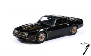 Pontiac Firebird Trans Am Noire Trans Am Noire 1/43
