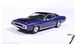 Plymouth GTX Runner Lilas Runner Lilas 1/43