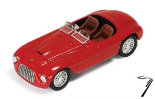 Ferrari 166 MM Red Convertible MM Red 1/43