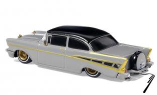 Chevrolet . Lowrider Grise 1/64