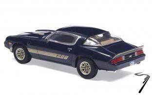 Chevrolet Camaro Z 28 bleu fonc� Z 28 bleu fonc� 1/64