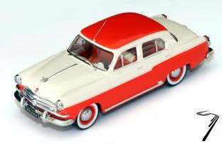 Divers . Volga M21 beige/blue 1/43