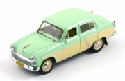 Divers . Moskwitch 407 vert & blanche 1/43