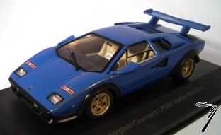 Lamborghini Countach LP500 blue LP500 1/43