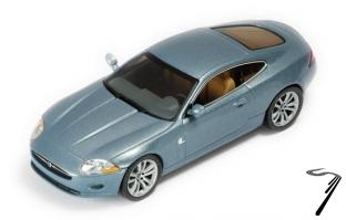 Jaguar XK Blue Blue 1/43