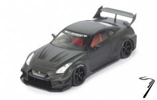 Nissan 35GT-RR LB-Silhouette WORKS GT - Noir -  Base: GT-R (R35) 35GT-RR LB-Silhouette WORKS GT - Noir -  Base: GT-R (R35) 1/43
