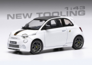 Fiat 500 e Abarth Blanche e Abarth Blanche 1/43